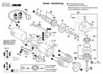 Bosch 0 601 375 0G5 Gws 660 Angle Grinder 230 V / Eu Spare Parts